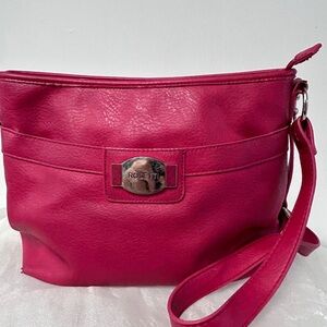 Rosetti Pink Hobo Crossbody Purse